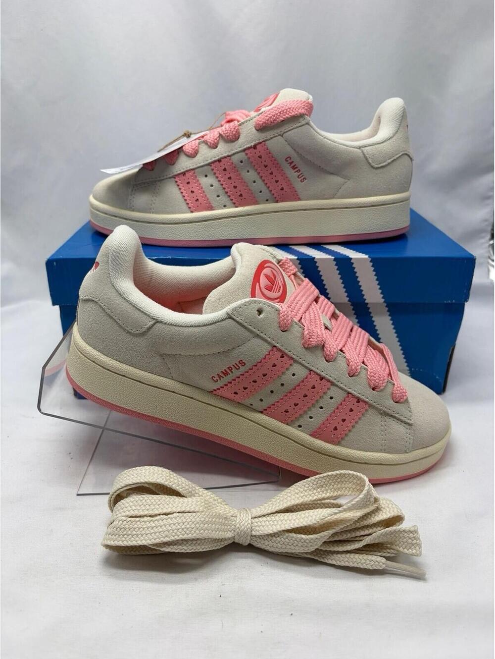 JS3522 Adidas Campus 00s Valentine's Day Grade School 6 NIB